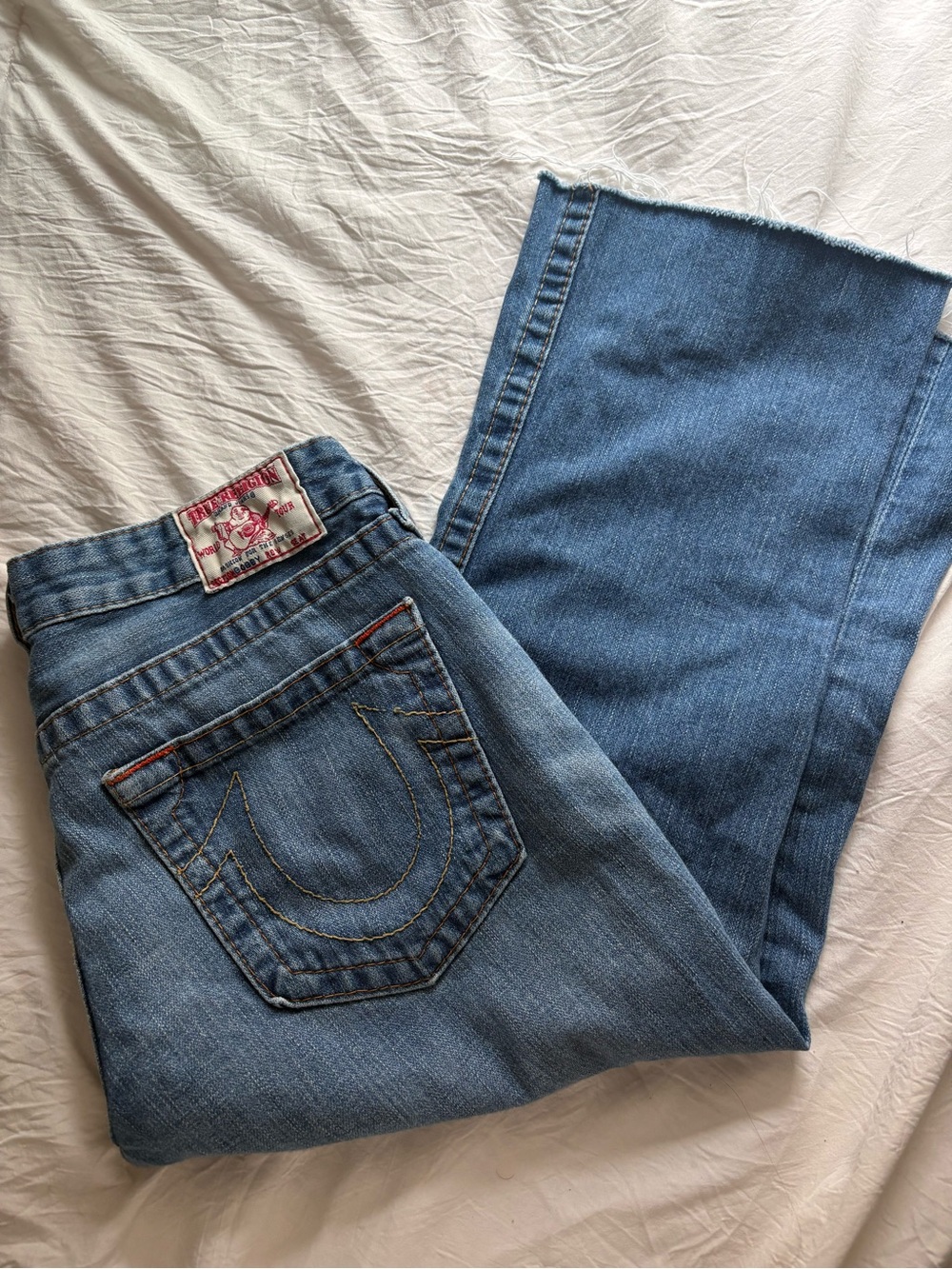 True Religion Cut Capris - Picture 2 of 6